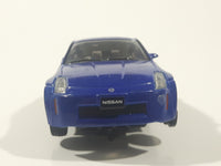 Unknown Brand Nissan 350Z Blue Slot Car Die Cast Toy Car Vehicle