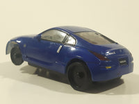 Unknown Brand Nissan 350Z Blue Slot Car Die Cast Toy Car Vehicle