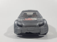 Greenbrier Speed Grey Pull Back Plastic Toy Car Vehicle