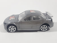 Greenbrier Speed Grey Pull Back Plastic Toy Car Vehicle