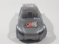 Greenbrier Speed Grey Pull Back Plastic Toy Car Vehicle