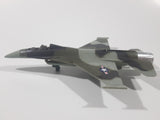 F-16 Fighting Falcon Plastic 7 3/4" Long Toy Fighter Jet Airplane