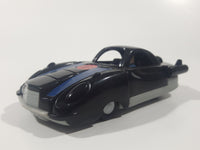2004 McDonald's Disney Pixar The Incredibles Mr. Credible Black and Grey Plastic Pull Back Toy Car Vehicle