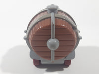 2001 McDonald's Disney Atlantis Lost Empire Dr. Sweets in Tanker Barrel Shaped Plastic Toy Car Vehicle