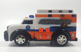 Toy State Road Rippers Ambulance #17 White 5 1/4" Long Plastic Toy Car Vehicle with Lights and Sound