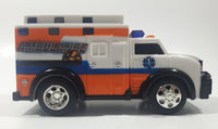 Toy State Road Rippers Ambulance #17 White 5 1/4" Long Plastic Toy Car Vehicle with Lights and Sound