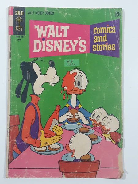 1971 May Gold Key Comics #8 Walt Disney's Comics and Stories 15 Cent Comic Book