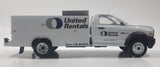 2013 First Gear United Rentals Dodge Ram 5500 Utility Truck White 8 1/2" Long Plastic and Metal Die Cast Toy Car Vehicle