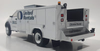 2013 First Gear United Rentals Dodge Ram 5500 Utility Truck White 8 1/2" Long Plastic and Metal Die Cast Toy Car Vehicle