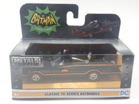 2016 Jada DC Comics Batman Classic TV Series Batmobile Black 5 1/4" Long Die Cast Toy Car Vehicle New in Box