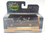 2016 Jada DC Comics Batman Classic TV Series Batmobile Black 5 1/4" Long Die Cast Toy Car Vehicle New in Box