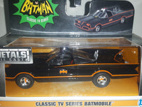 2016 Jada DC Comics Batman Classic TV Series Batmobile Black 5 1/4" Long Die Cast Toy Car Vehicle New in Box