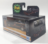 2016 Jada DC Comics Batman Classic TV Series Batmobile Black 5 1/4" Long Die Cast Toy Car Vehicle New in Box