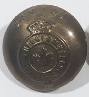 WWII Canadian Military General Service 1" Brass Button Made in Canada Set of 2