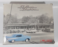 Vintage Telemania '57 Chevy Bel Air Car Shaped Blue Telephone Headlights Light Up and It Honk New in Box