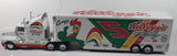 1996 Scaletech Limited Edition 1 of 1000 ﻿Kellogg's Racing Semi Tractor Truck and Trailer NASCAR #5 Terry Labonte Corn Flakes Corny Mascot White 1/24 Scale Large 29 1/2" Long Die Cast Toy Car Vehicle