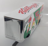 1996 Scaletech Limited Edition 1 of 1000 ﻿Kellogg's Racing Semi Tractor Truck and Trailer NASCAR #5 Terry Labonte Corn Flakes Corny Mascot White 1/24 Scale Large 29 1/2" Long Die Cast Toy Car Vehicle