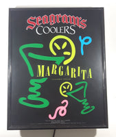 Seagram's Coolers Margarita Flavored Cooler 16 1/4" x 20 1/4" Illuminated Light Up Sign