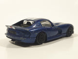 Burago Dodge Viper GTS Coupe Blue 1/43 Scale Die Cast Toy Car Vehicle with Opening Doors Made in Italy