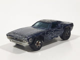 2009 Hot Wheels Rebel Rides Dixie Challenger '70 Dodge Challenger Metalflake Blue Die Cast Toy Car Vehicle