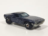 2009 Hot Wheels Rebel Rides Dixie Challenger '70 Dodge Challenger Metalflake Blue Die Cast Toy Car Vehicle