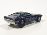 2009 Hot Wheels Rebel Rides Dixie Challenger '70 Dodge Challenger Metalflake Blue Die Cast Toy Car Vehicle