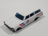 2017 Hot Wheels Surf's Up '64 Chevy Nova Station Wagon White Die Cast Toy Car Vehicle