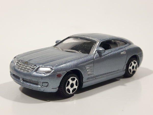 Motor Max Fast Lane No. 6062 Chrysler Crossfire Silver Grey Die Cast Toy Super Car Vehicle