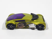 2005 Hot Wheels Gorilla Attack Phantom Racer Satin Green Die Cast Toy Race Car Vehicle