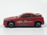 1993 Matchbox Alfa Romeo SZ Red Die Cast Toy Car Vehicle