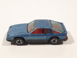 Vintage 1982 Hot Wheels Omni 024 Metalflake Blue Die Cast Toy Car Vehicle