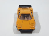 Vintage Zee Toys Dyna Wheels D51 Lamborghini Countach Yellow Die Cast Toy Car Vehicle