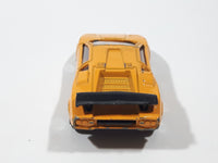 Vintage Zee Toys Dyna Wheels D51 Lamborghini Countach Yellow Die Cast Toy Car Vehicle