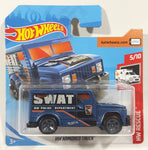 2019 Hot Wheels HW Rescue HW Armored Truck SWAT Police Department Blue Die Cast Toy Car Vehicle Short Card New in Package