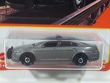 2021 Matchbox Ford Police Interceptor Metalflake Grey Die Cast Toy Car Vehicle New in Package