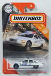 2020 Matchbox '94 Chevy Caprice Classic Police White Die Cast Toy Car Vehicle New in Package