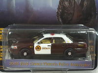 2016 Greenlight Hollywood Collectibles Series 15 Once Upon A Time 2005 Ford Crown Victoria Police Interceptor Dark Brown and White Die Cast Toy Car New in Package
