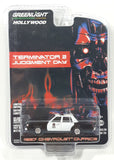 2020 Greenlight Hollywood Collectibles Series 29 Terminator 2 Judgment Day 1989 Chevrolet Caprice Police Black and White 1:64 Scale Die Cast Toy Car New in Package
