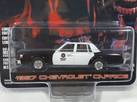 2020 Greenlight Hollywood Collectibles Series 29 Terminator 2 Judgment Day 1989 Chevrolet Caprice Police Black and White 1:64 Scale Die Cast Toy Car New in Package