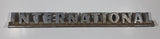 Vintage International Metal Emblem Badge Crest 82195 R1