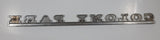 Vintage 1966 Mercury Colony Park Station Wagon Metal Rear Quarter Panel Emblem Badge Crest 66152 C6 MB 71291 A36 A