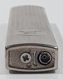 Vintage Army Eagle 3 1/8" Tall Silver Tone Gas Lighter