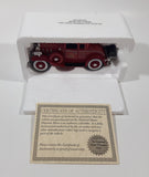 National Motor Museum Mint 1932 Chevy Roadster Fire Chief Car Red Die Cast Toy Car Vehicle with COA