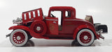 National Motor Museum Mint 1932 Chevy Roadster Fire Chief Car Red Die Cast Toy Car Vehicle with COA