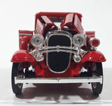 National Motor Museum Mint 1932 Chevy Roadster Fire Chief Car Red Die Cast Toy Car Vehicle with COA