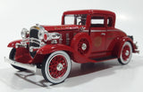 National Motor Museum Mint 1932 Chevy Roadster Fire Chief Car Red Die Cast Toy Car Vehicle with COA