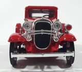 National Motor Museum Mint 1932 Chevy Roadster Fire Chief Car Red Die Cast Toy Car Vehicle with COA