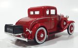 National Motor Museum Mint 1932 Chevy Roadster Fire Chief Car Red Die Cast Toy Car Vehicle with COA