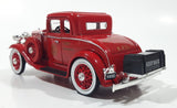 National Motor Museum Mint 1932 Chevy Roadster Fire Chief Car Red Die Cast Toy Car Vehicle with COA