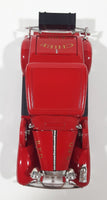 National Motor Museum Mint 1932 Chevy Roadster Fire Chief Car Red Die Cast Toy Car Vehicle with COA